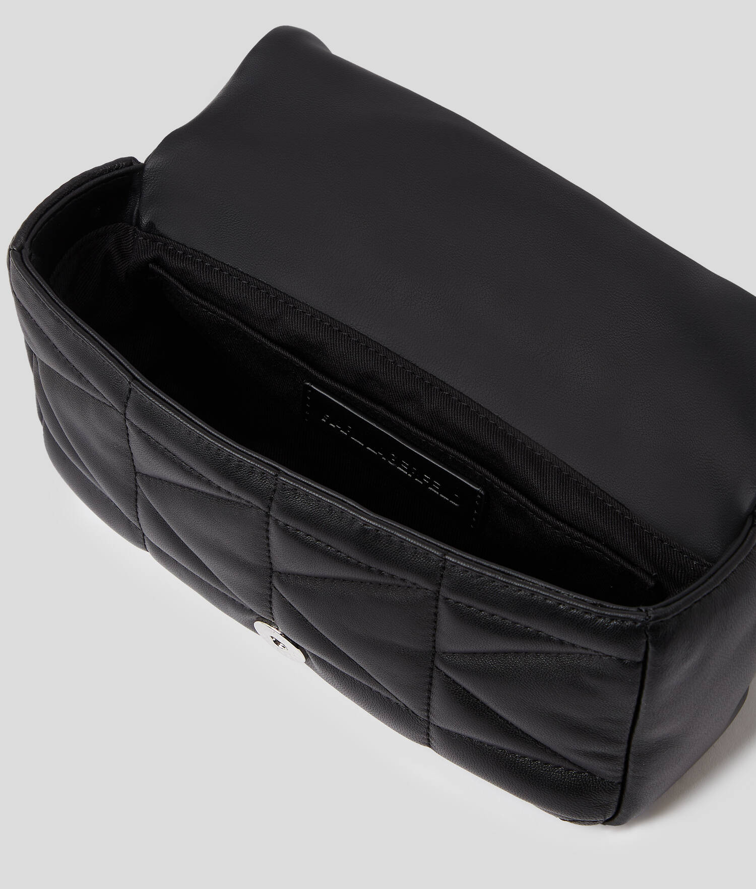 PETIT SAC BANDOULIÈRE K/KUILT - Noir-Nickel