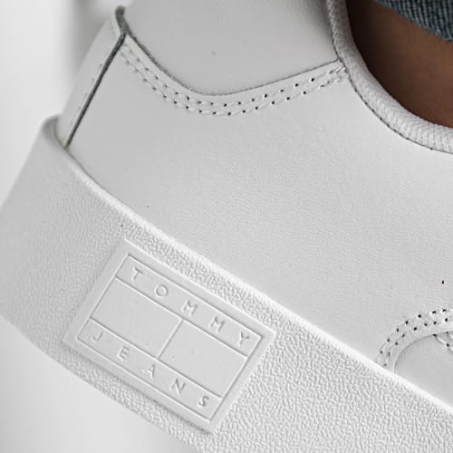 Baskets Vulcanized Foxing Flag 1313 White