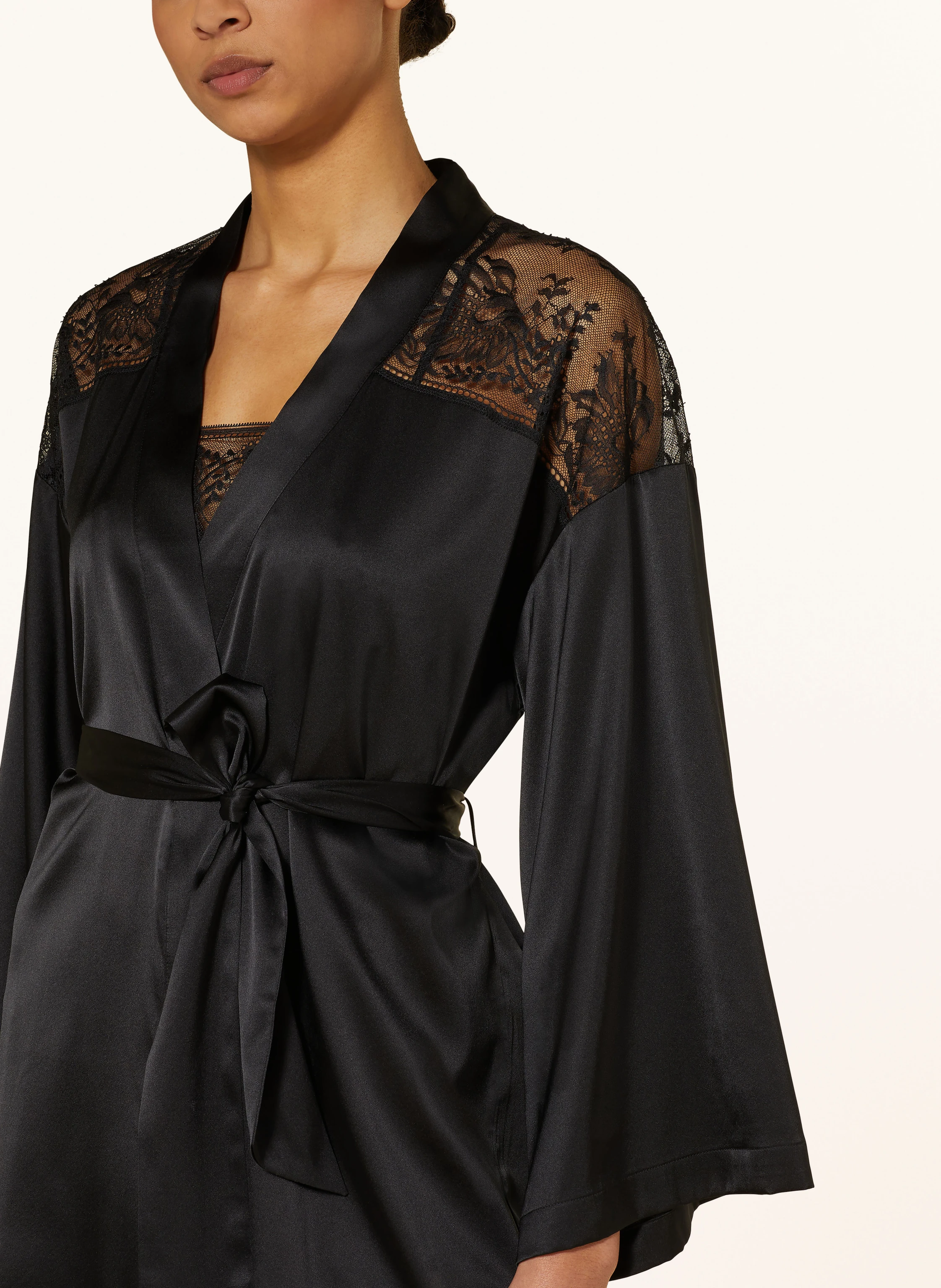 Aubade Damen-Kimono MIDNIGHT WHISPER aus Seide