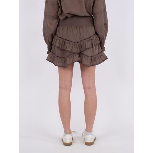 Neo Noir Ricki S Voile Nederdel, Light Brown, 42