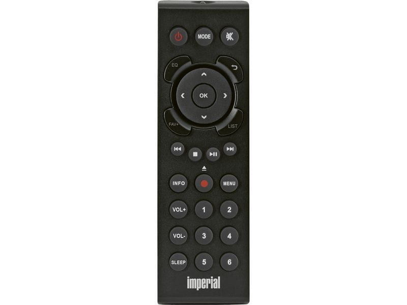 Imperial Radio-Tuner Dabman i410 BT Schwarz Adapter zum Aufrüsten von HiFi-Systemen