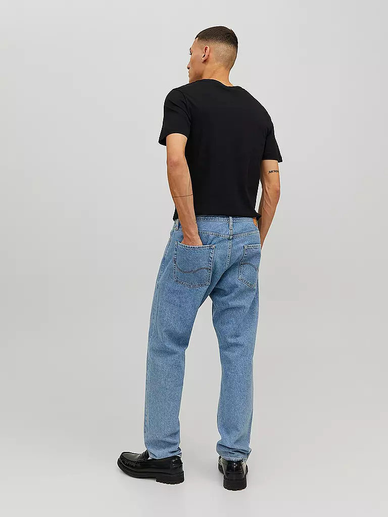 JACK & JONES T-Shirt JJEORGANIC schwarz