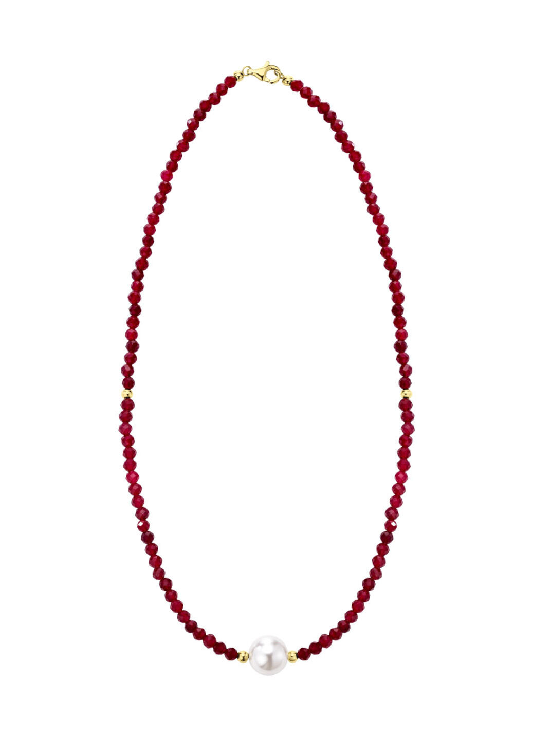 Halskette mit  Muschelkernperle