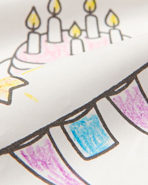 nappe à colorier Miffy 220x138cm
