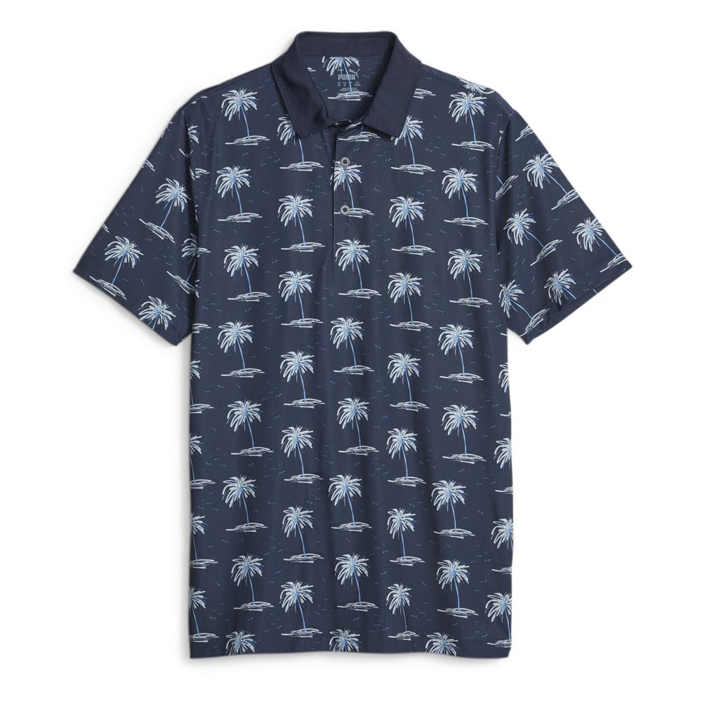 Puma Polo de Golf Marine Homme Puma Mirage