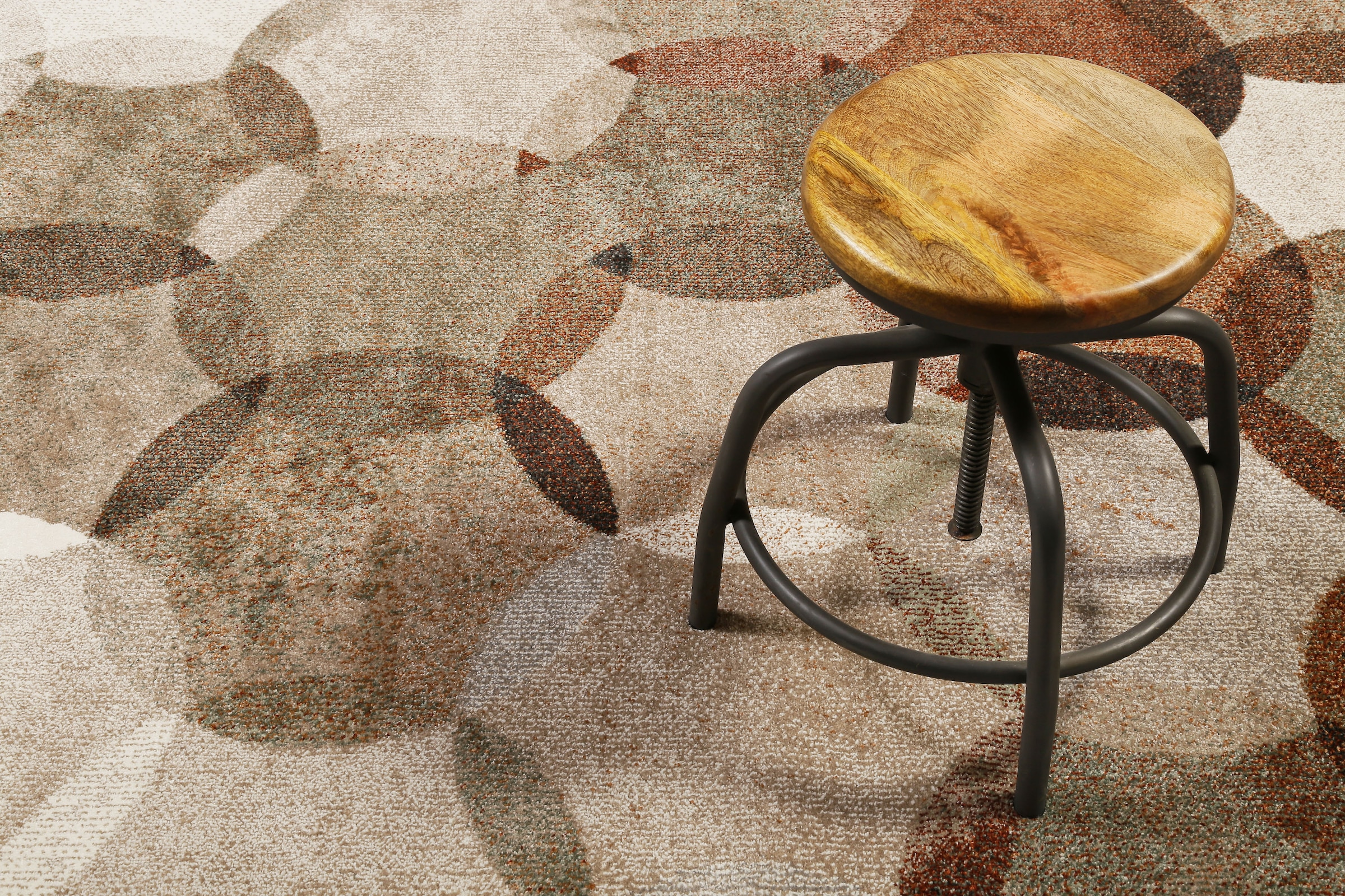 Esprit Teppich »Modernina ESP-3378« rechteckig 13 mm Höhe weicher Kurzflor in modernem Design, Wohnzimmer, Schlafzimmer, bunt
