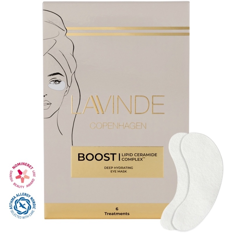 Lavinde Copenhagen BOOST Deep Hydration Eye Mask 6 Pieces