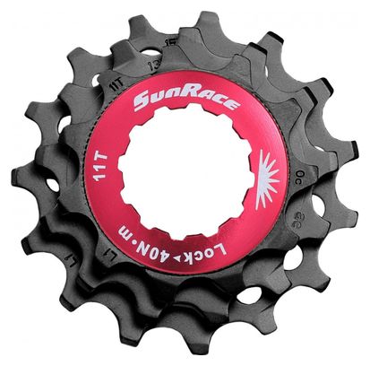 KIT DE 3 PIGNONS DEPART 11-13-15 POUR CASSETTE 12 V COMPATIBLE SHIMANO NOIR.
