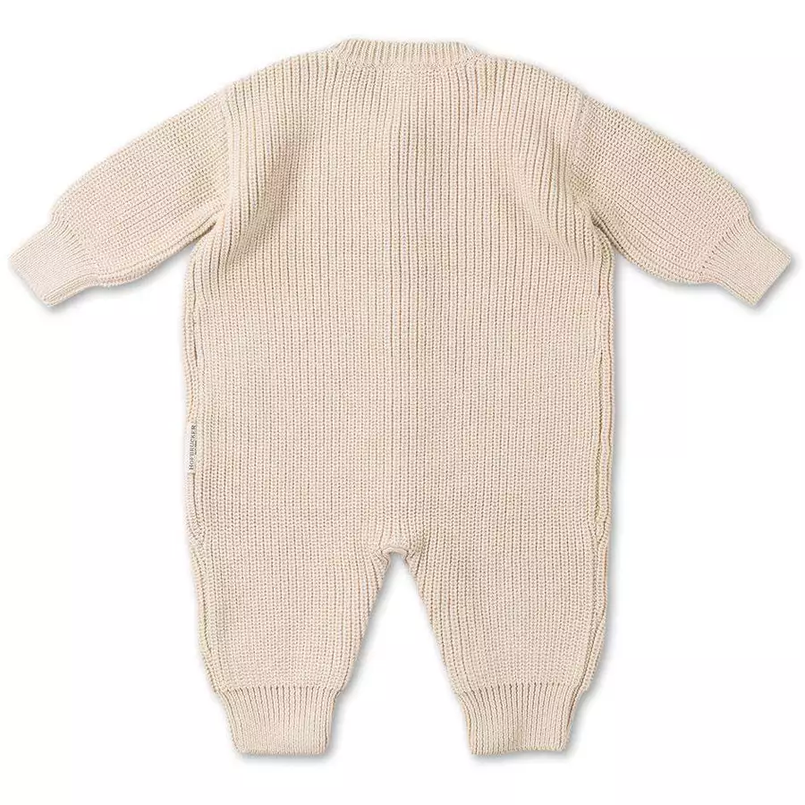 Hofbrucker Baby Strickoverall Leo Beige