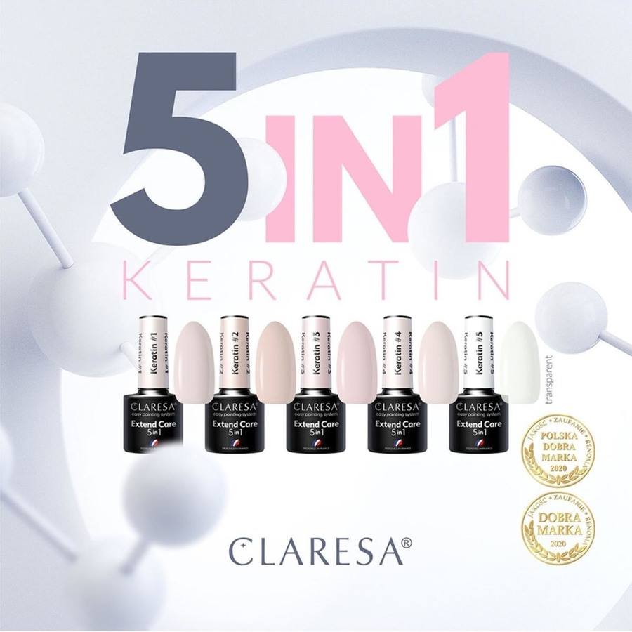 Claresa Extend Care 5 In 1 Base Keratin 2 5ml