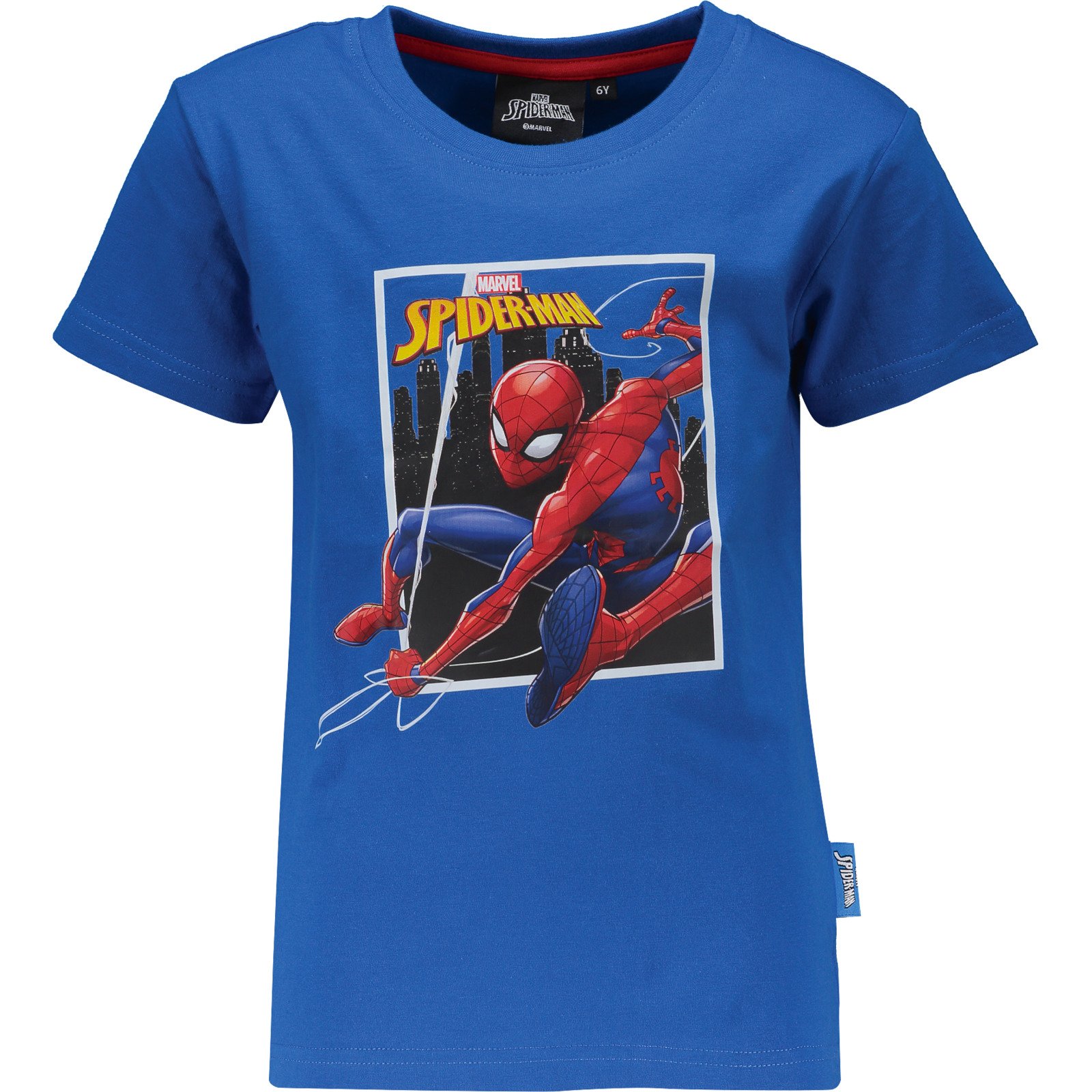 Kinder-T-Shirt Spider-Man grau