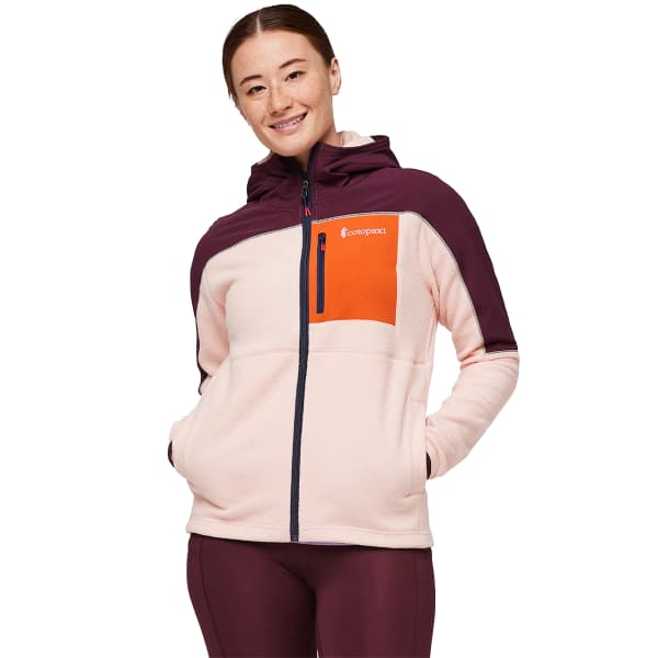 Veste polaire randonnée COTOPAXI ABRAZO HOODED FULL-ZIP FLEECE JKT W WINE/ROSEWOOD