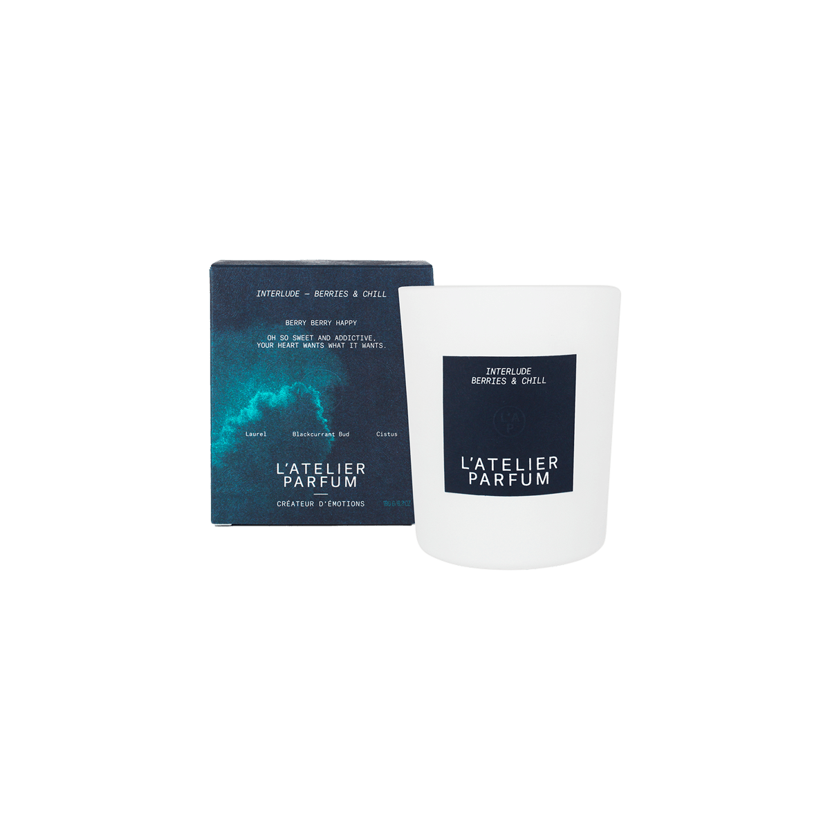 Scented Candle Berries And Chill 180gr