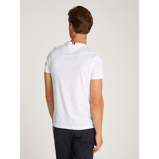 Tommy Hilfiger Printed Badge T-shirt, White, L