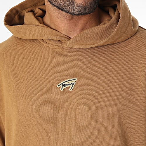 Sweat Capuche Relax Signature 7785 Marron Doré