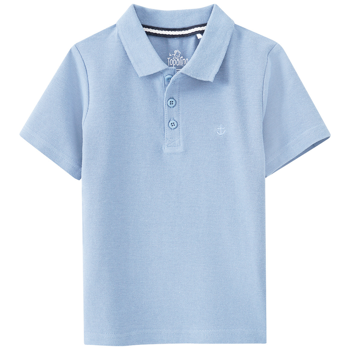 Topolino Jungen Poloshirt in Piqué-Qualität hellblau