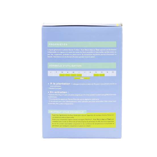 Engrais géranium et plantes fleuries : 800gr