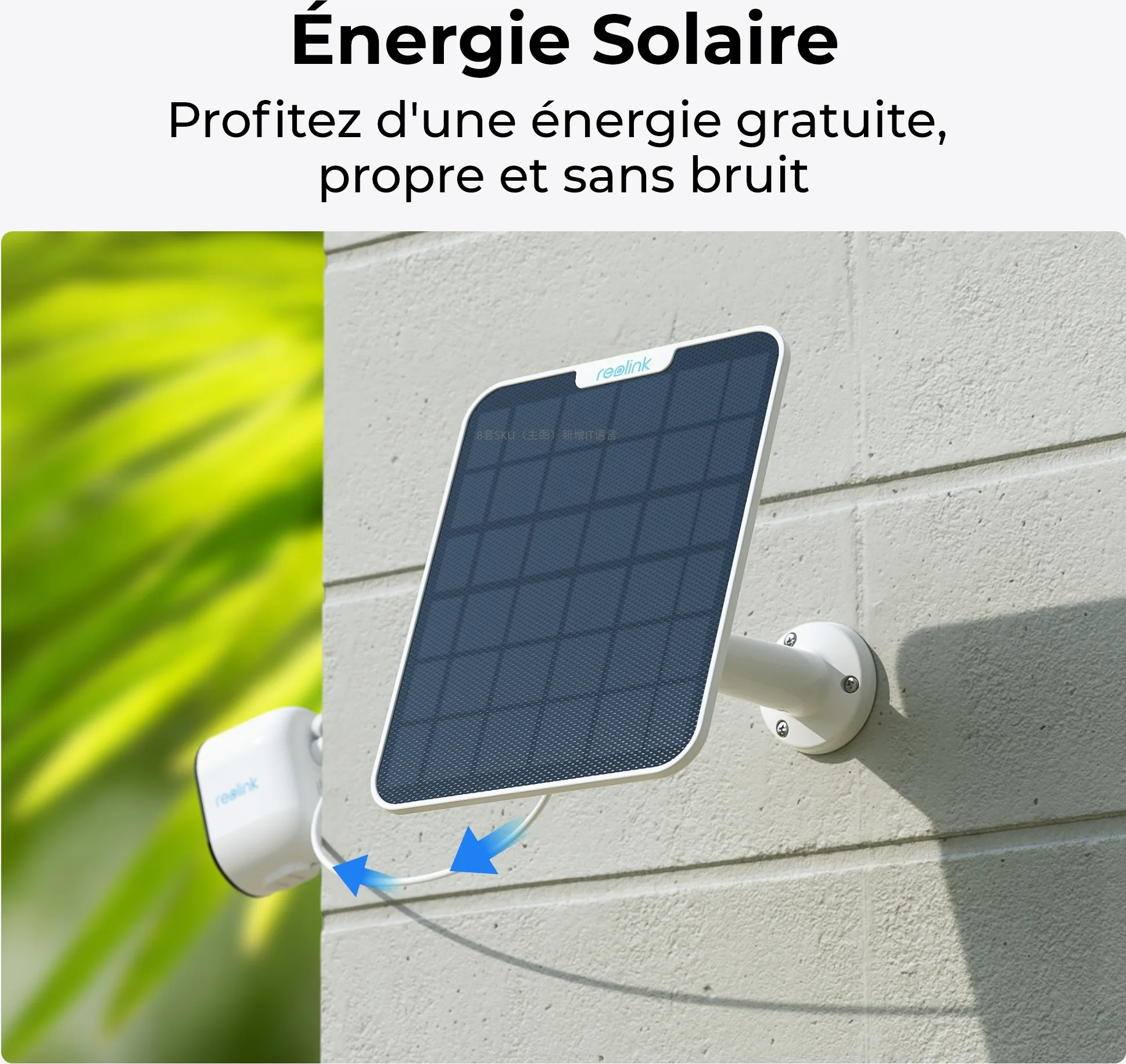 Reolink Panneau solaire 2 Accessoire connecté et domotique