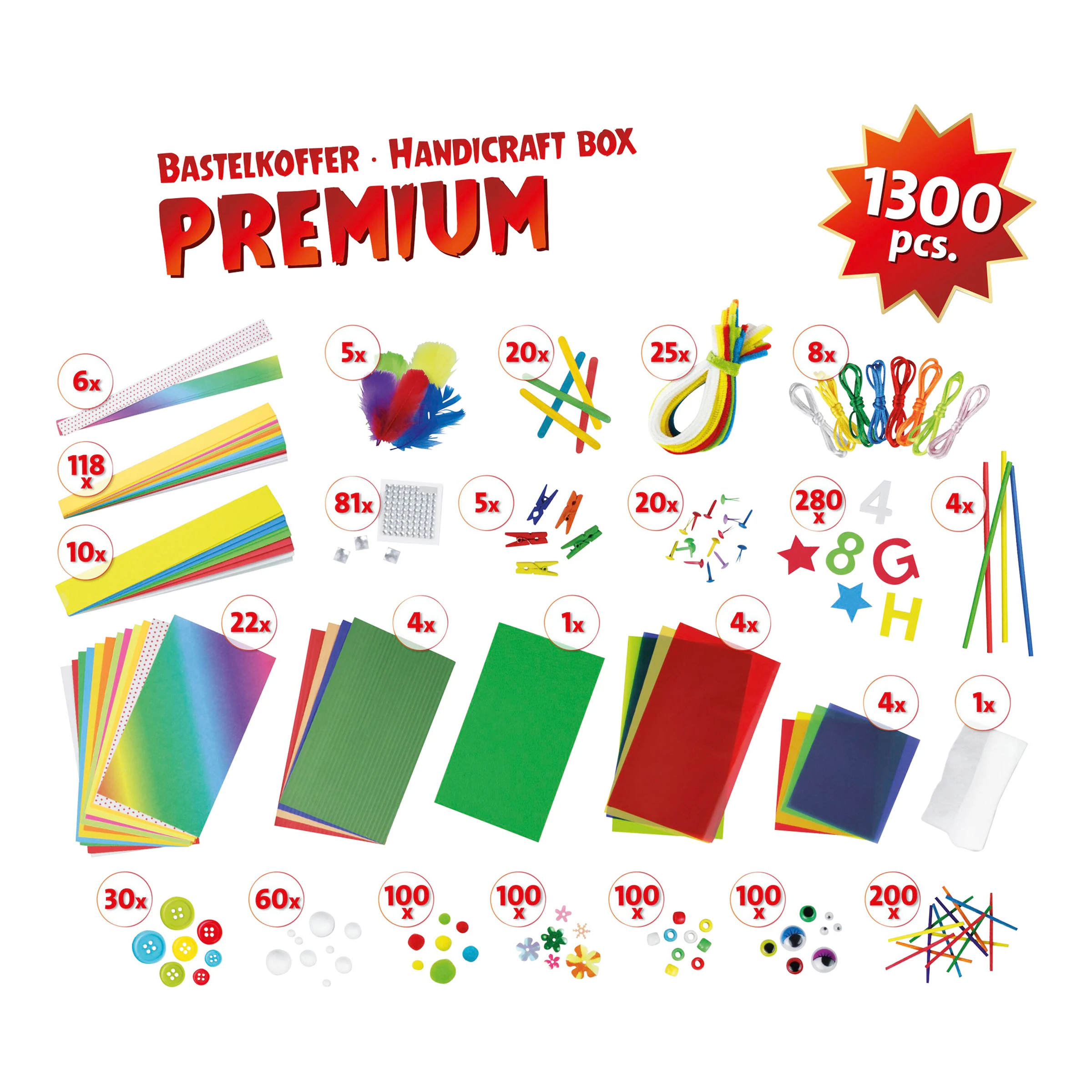 Lena Bastelkoffer Premium