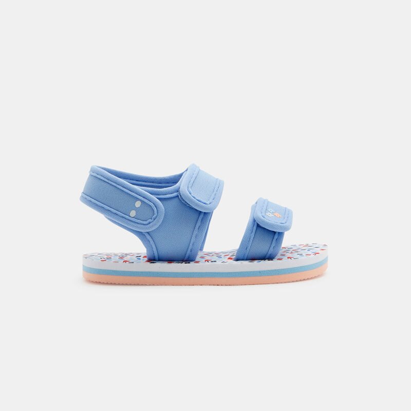 Tongs étoiles bleues bébé fille Bleu