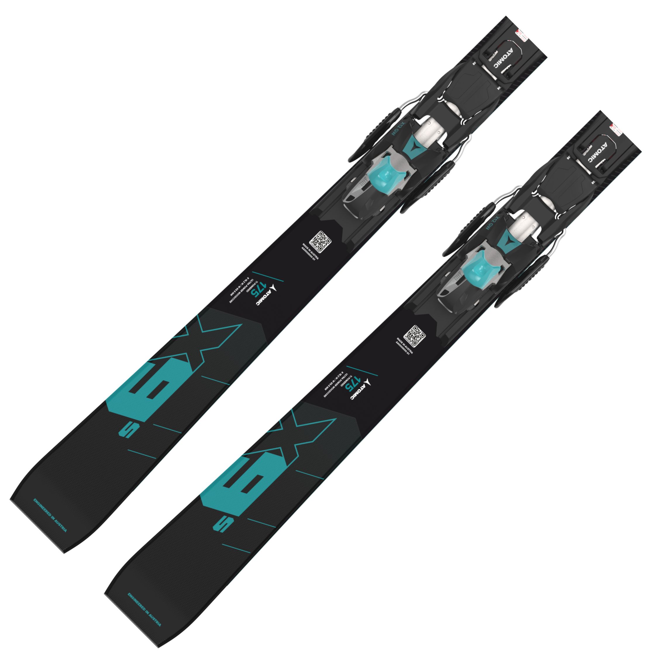 Atomic Redster X9S Revoshock S + X12 GW 2024/25 - 175 Atomic X 12 GW black-teal (DIN 4-12)