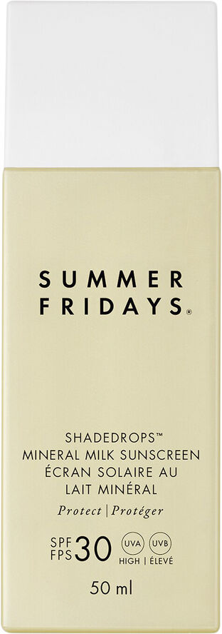 SUMMER FRIDAYS ShadeDrops SPF 30 Mineral Milk Sunscreen