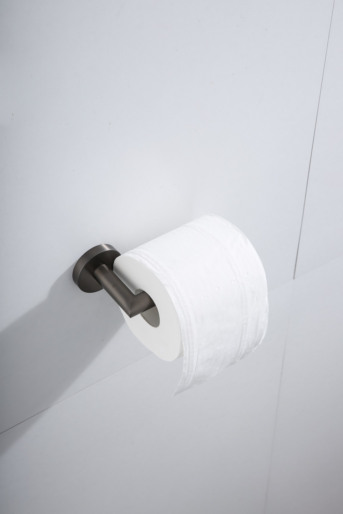 Saniclear Iron toiletrolhouder verouderd ijzer - gunmetal