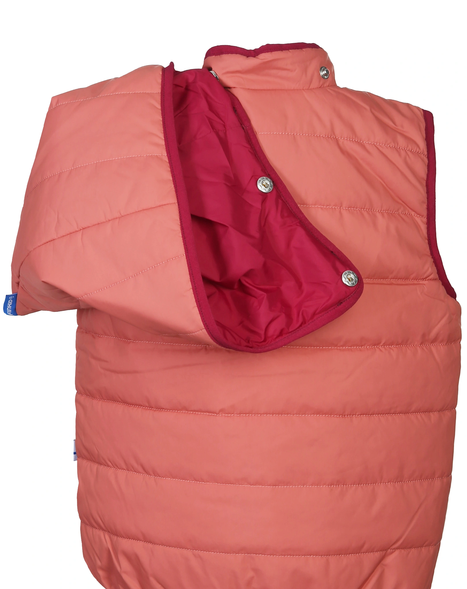 Steppweste VANULI in rose/beet red