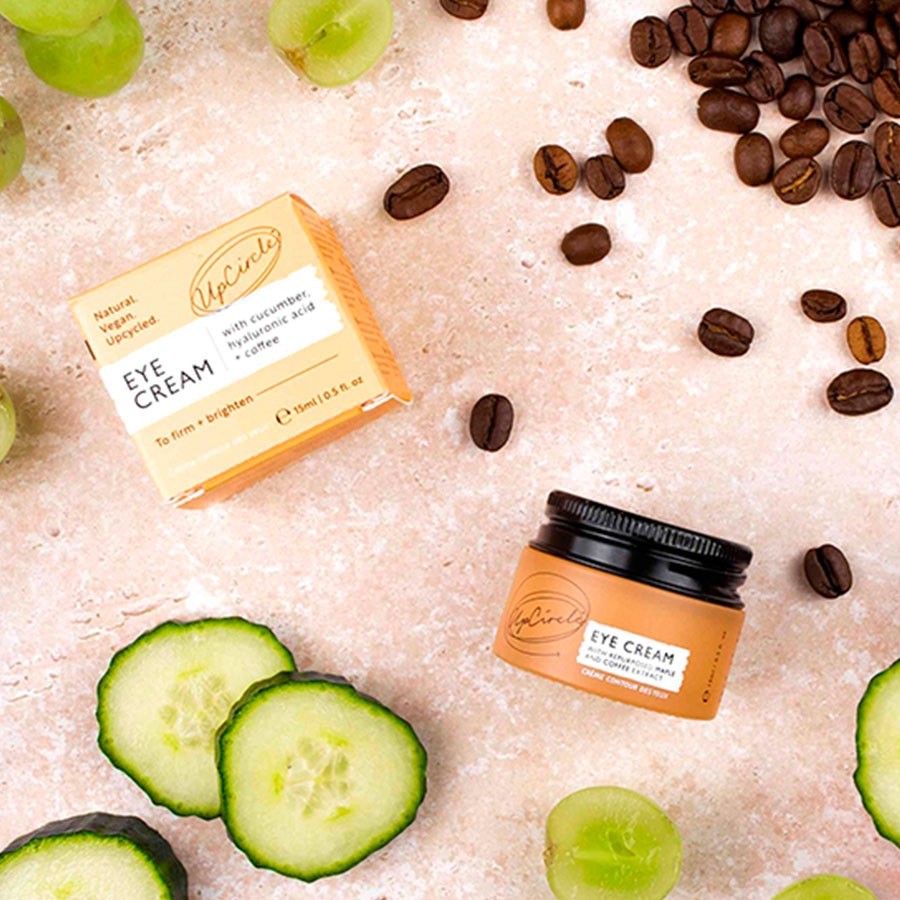 UpCircle - Eye Cream w. Hyaluronic Acid & Coffee 15 ml - Øjencreme