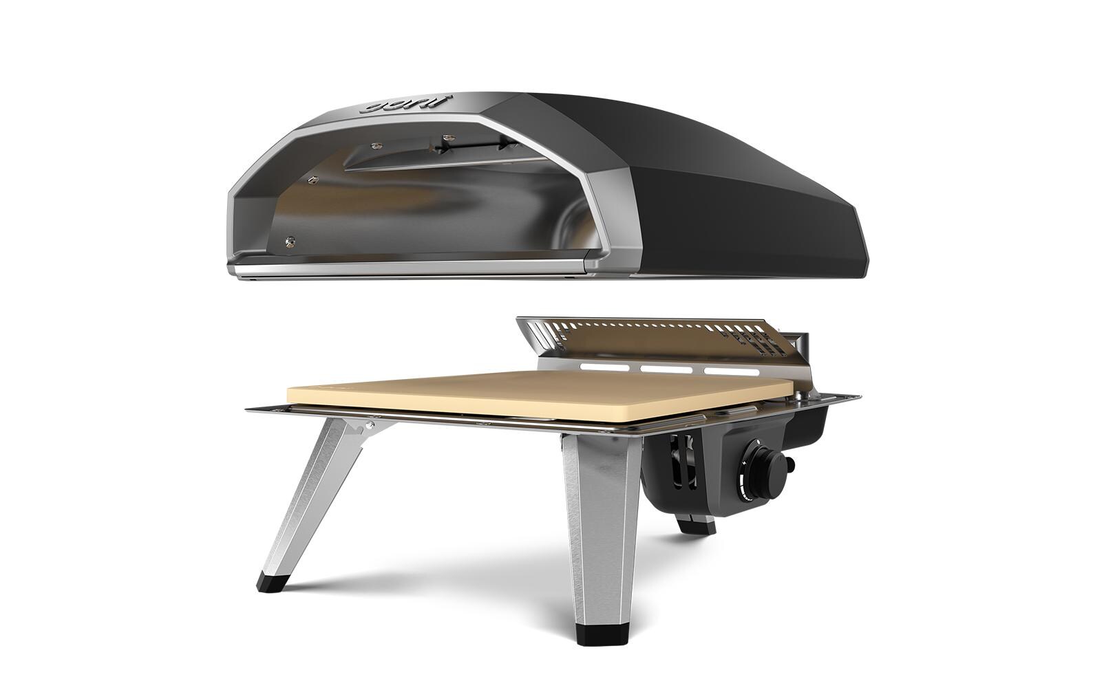 Pizzaofen Koda 2 / schwarz<br>Gasbetriebener Outdoor-Pizzaofen