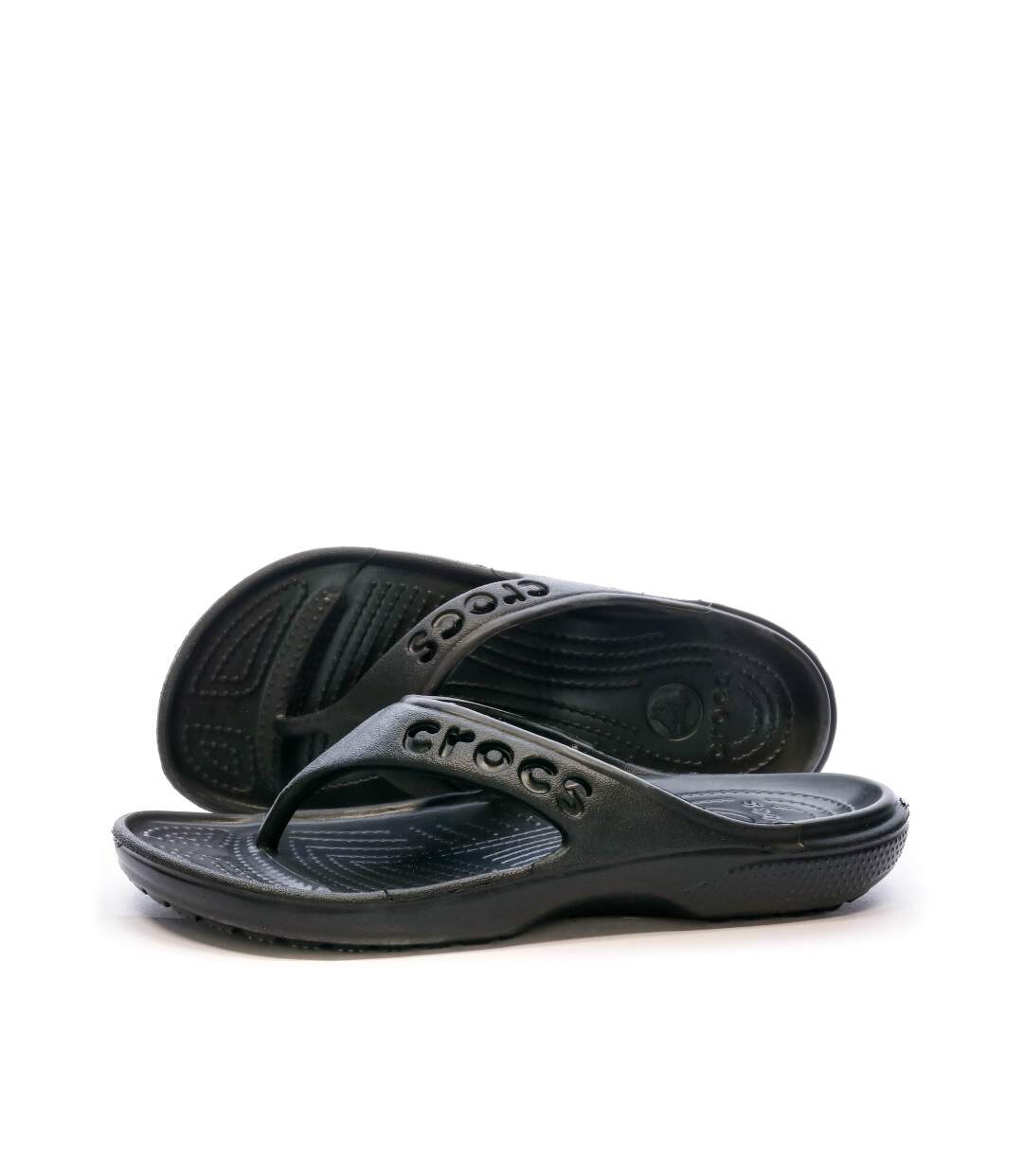 Tongs Crocs Noirs Mixte Baya Summer Flip U