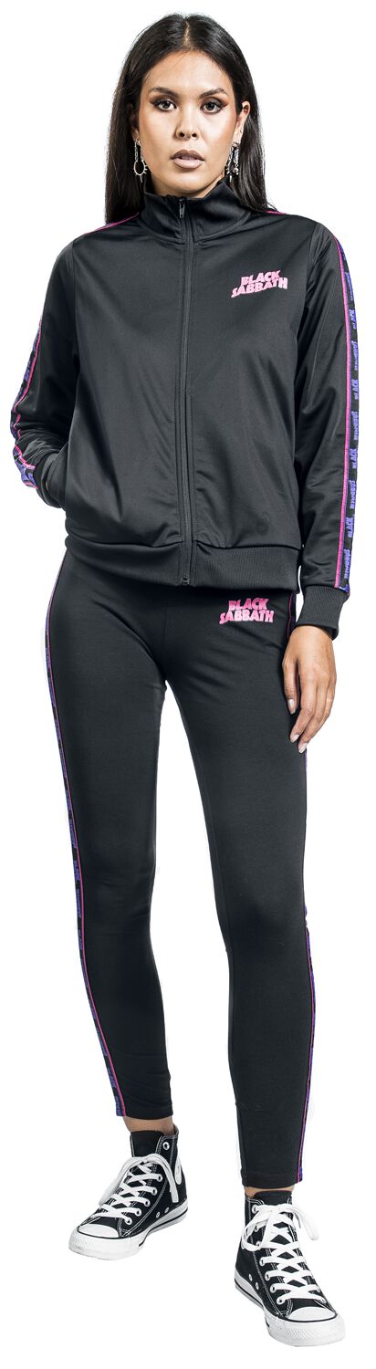 Amplified Collection - Ladies Cotton Taped Yoga Leggings | Black Sabbath Legging