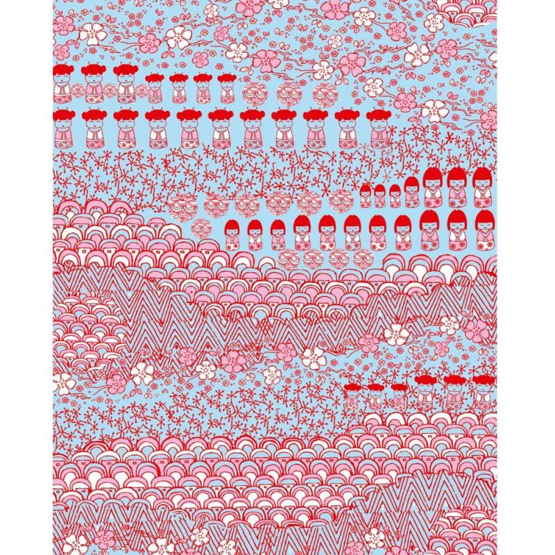 615 - Pochette 20 feuilles Décopatch - Rouge