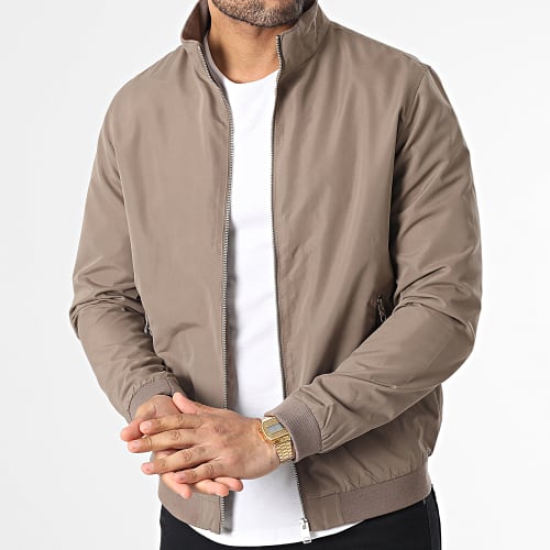 Veste Zippée Rush Harrington Taupe