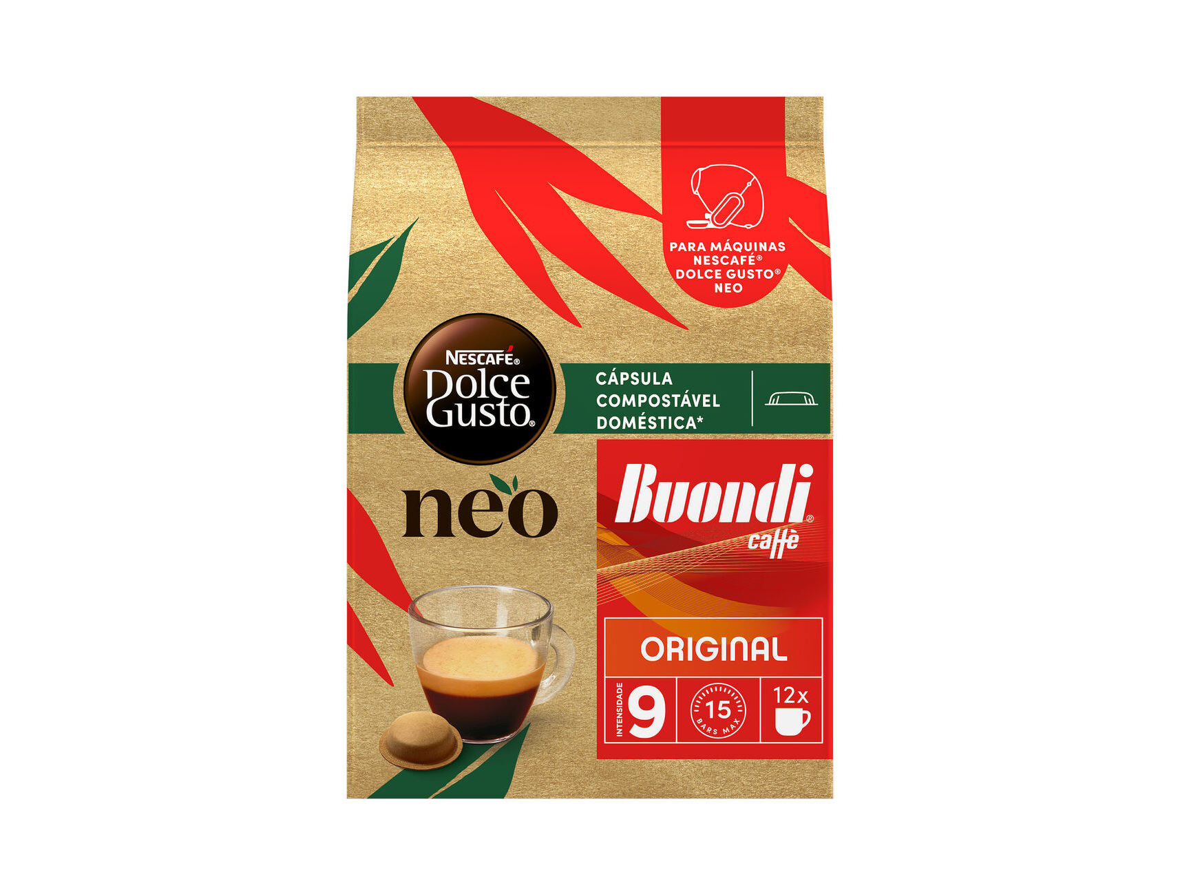 CAPSULAS CAFE SIST NEO BUONDI 12 UN