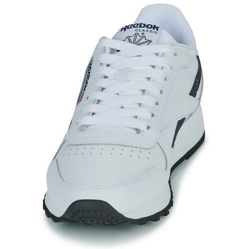Reebok Classic - CLASSIC LEATHER - Blanc / Marine