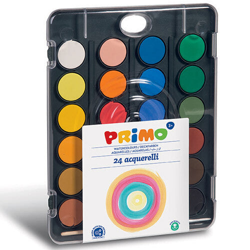 Primo waterverf tablet 24 kleuren