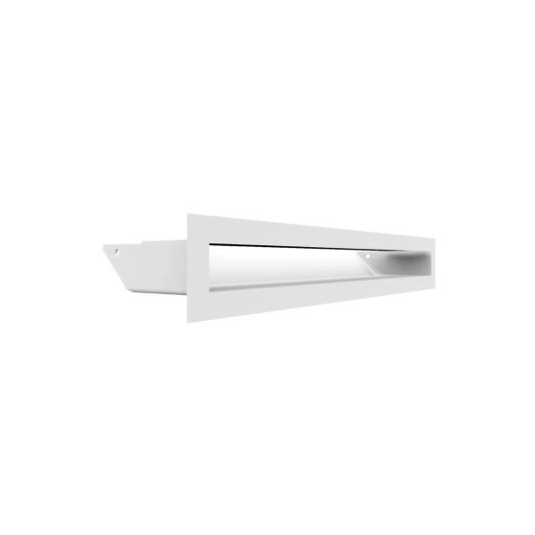 Kratki Grelha de Ventilação Branca Slim 6x40cm