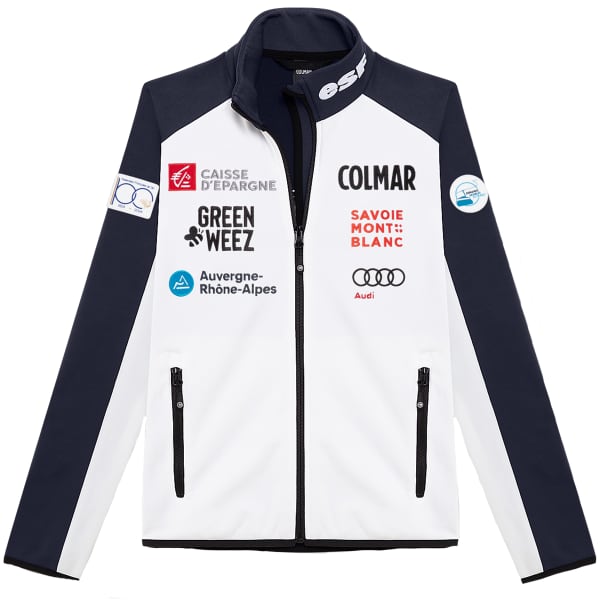 Veste polaire COLMAR M SWEATSHIRT REPLICA WHITE/BLUE