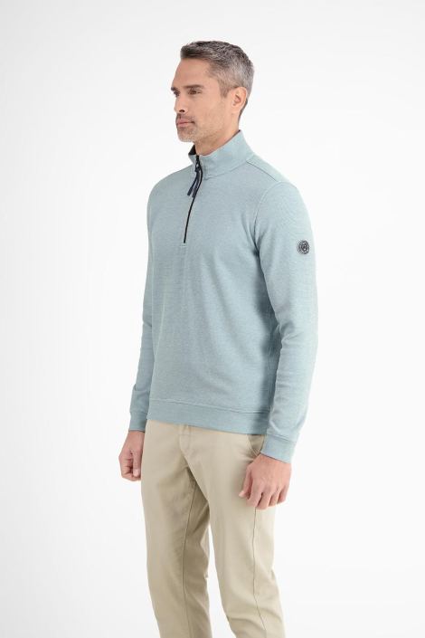 Lerros blauwe heren sweater