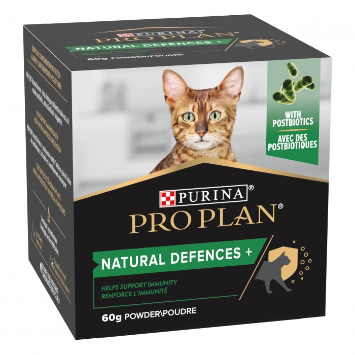 PRO PLAN Natural Defenses+ en poudre - Aliment complémentaire pour chat