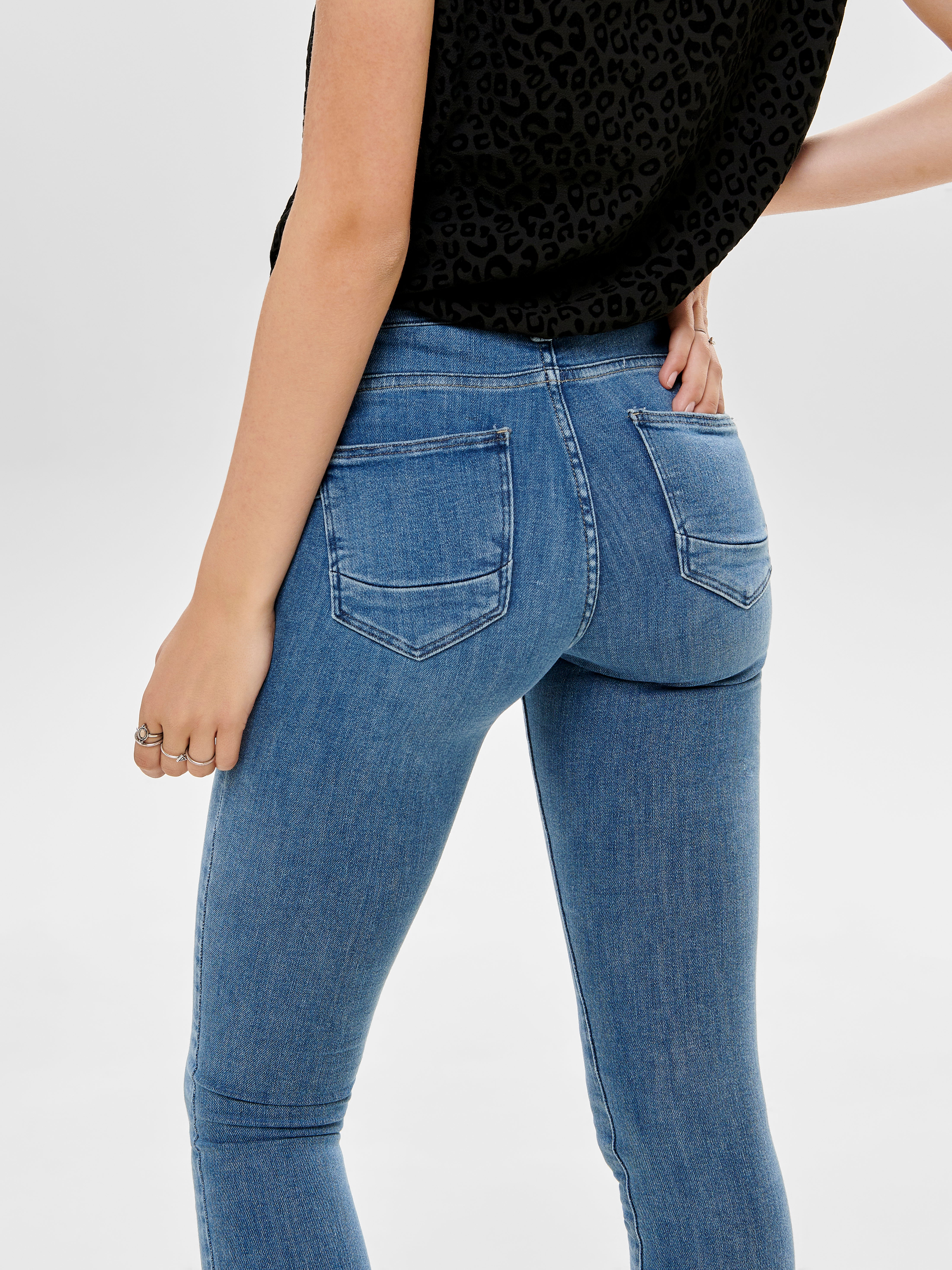 ONLPOWER Mittlere Taille Skinny Fit Jeans Light Blue Denim