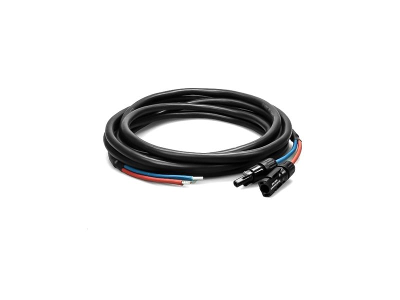 WATTSTUNDE Anschlusskabel DAC 4.10, 2 x 4 mm², 10 m Solarkabel – Modul zu Laderegler mit MC4 Steckern