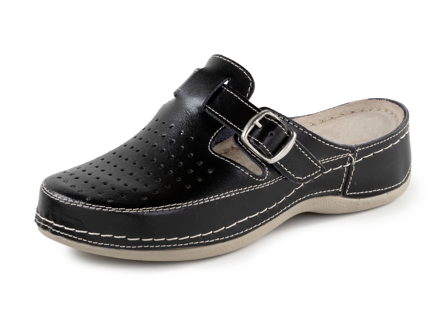 ELENA EDEN Clog mit luftiger Perforation