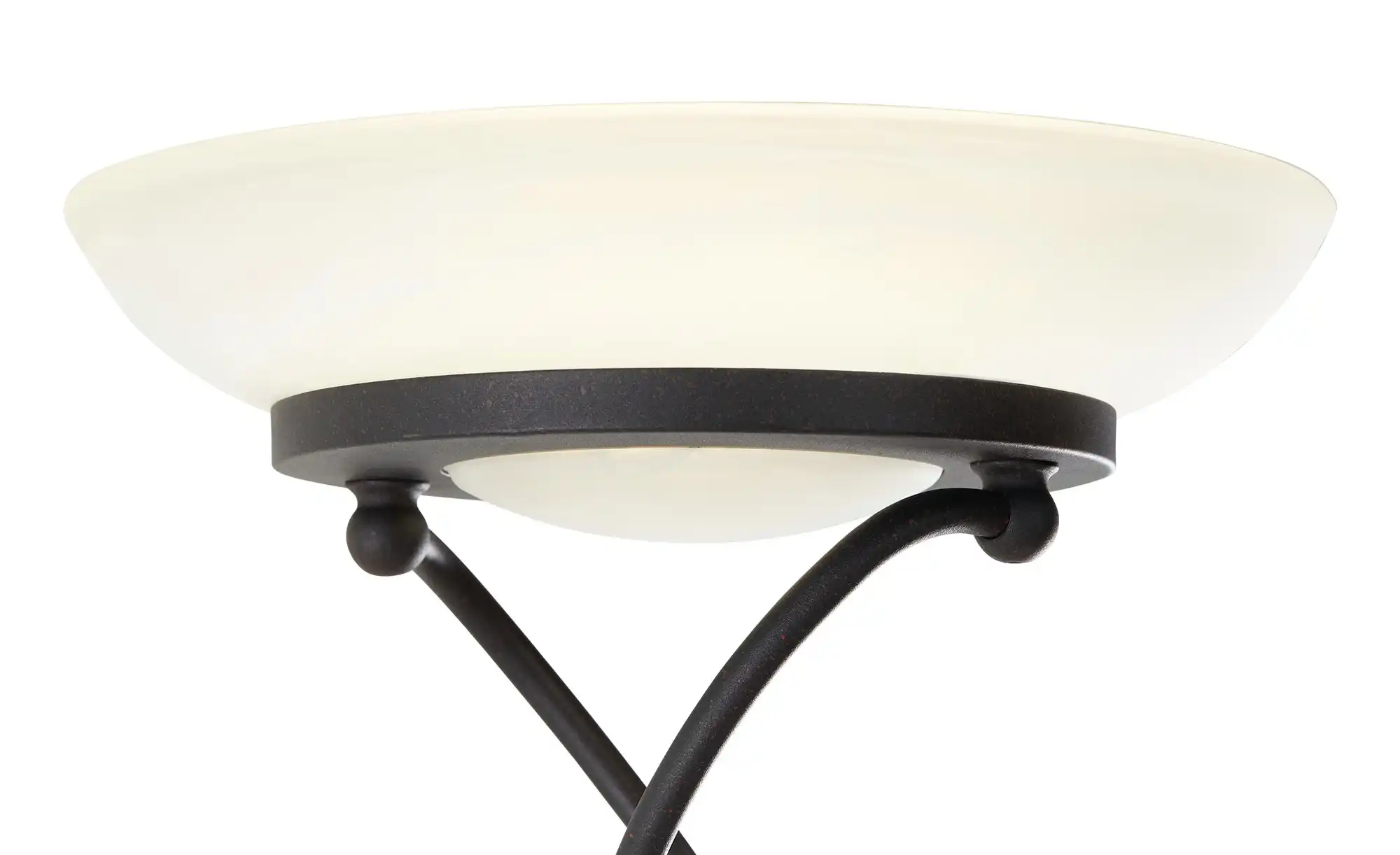 KHG LED-Deckenfluter, 2-flammig, rostfarben