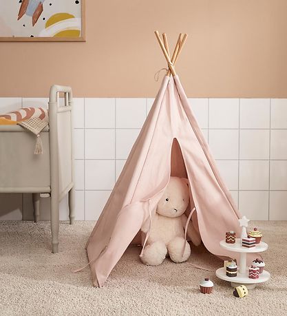 Kids Concept Spielzelt - Mini Tipi - Rosa