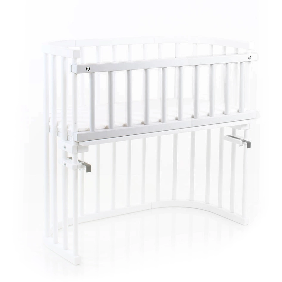 babybay Verschlussgitter Maxi  Boxspring weiß
