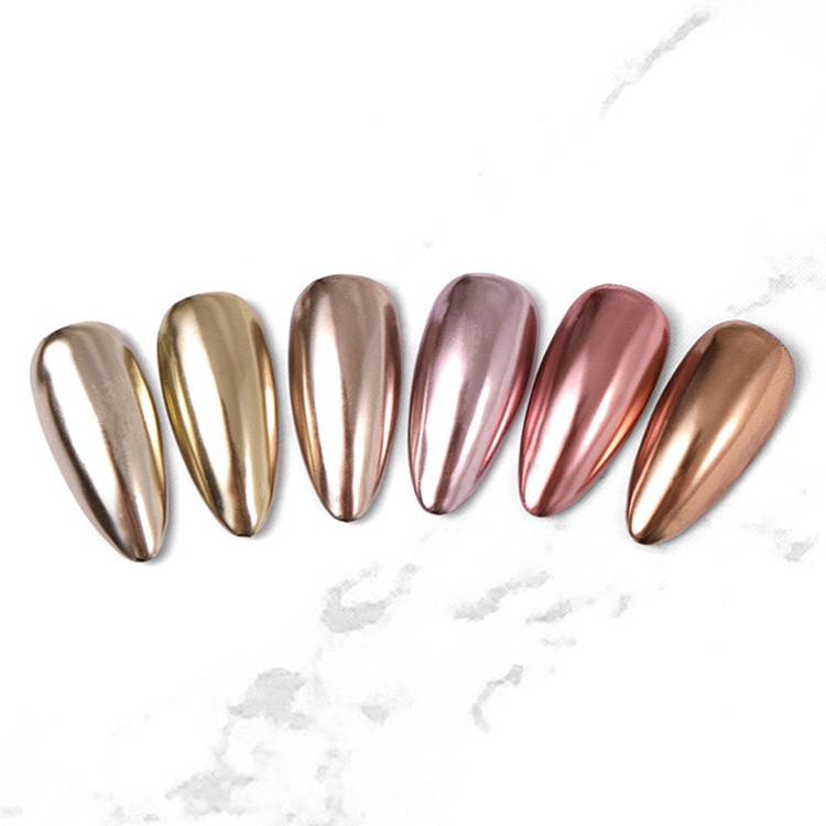 Chrome Nagelpulver Metallic Nagel Design Pigment - Lila