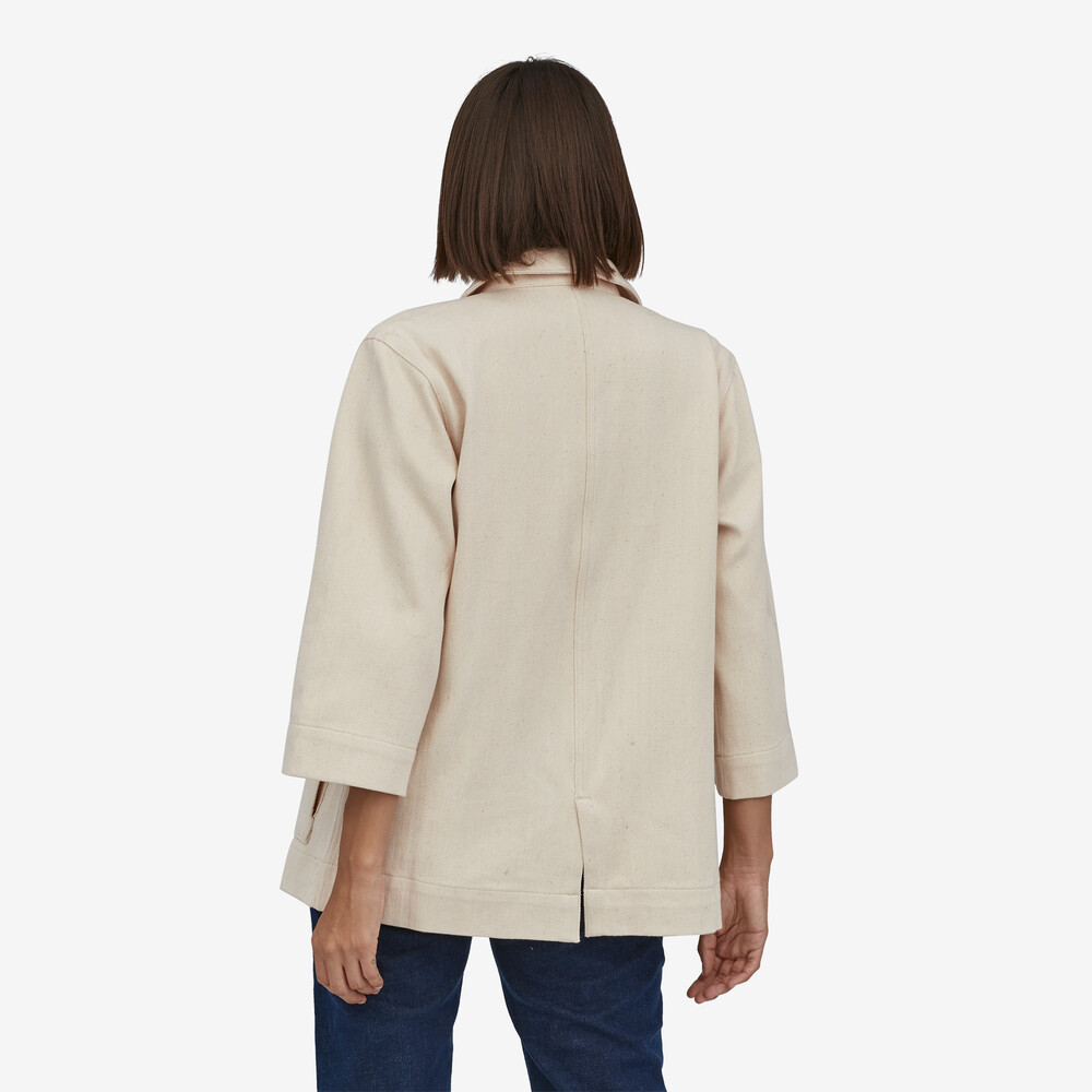 Damenjacke aus Bio-Baumwoll-Canvas