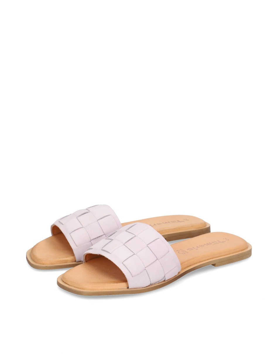 Nubukleder Pantoffel